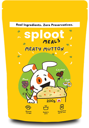 Sploot Pouch 200 Gm Mutton