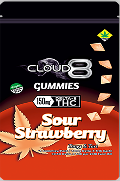 CLOUD 8 SOUR STRAWBERRY