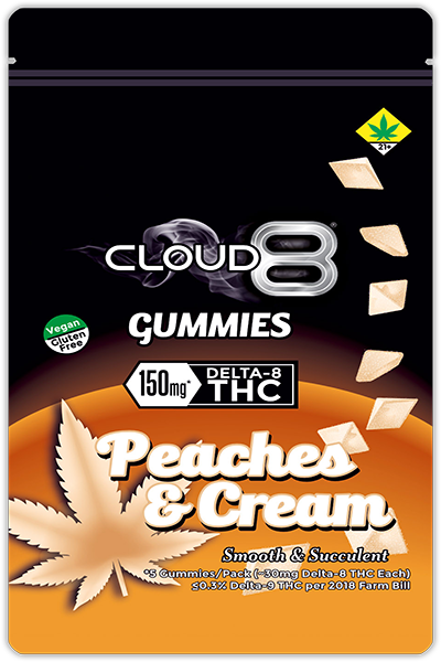 CLOUD 8 PEACHES  & CREAM