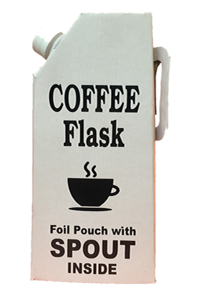 Pnm Plain Pouch Inside Box Coffee-Flask