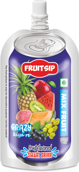 150 ML SPOUT POUCH MIXED FRUIT